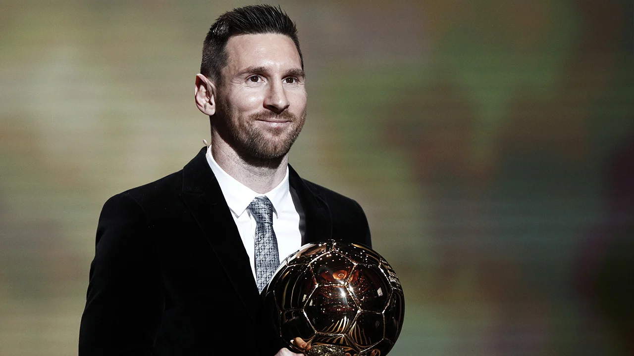 Messi wint Gouden Bal voor de zesde keer