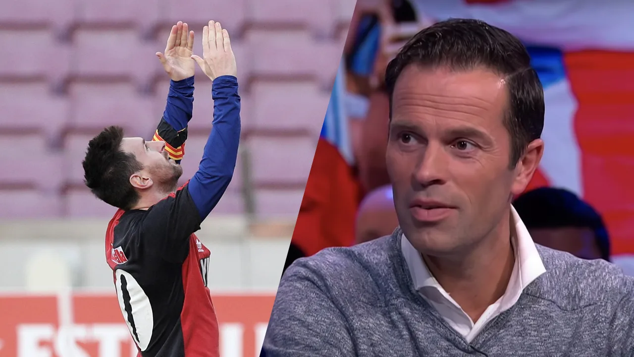 Bas over gele kaart Messi na eerbetoon: 'Zou spontaan een vlieg in mijn ogen zijn gevlogen'