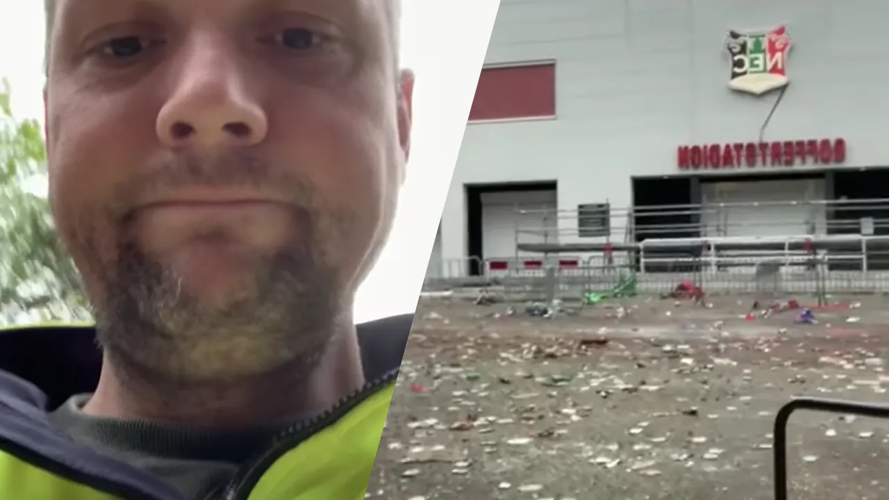 Schoonmaker arriveert te laat bij promotiefeest NEC: 'Kan ik die teringzooi opruimen'