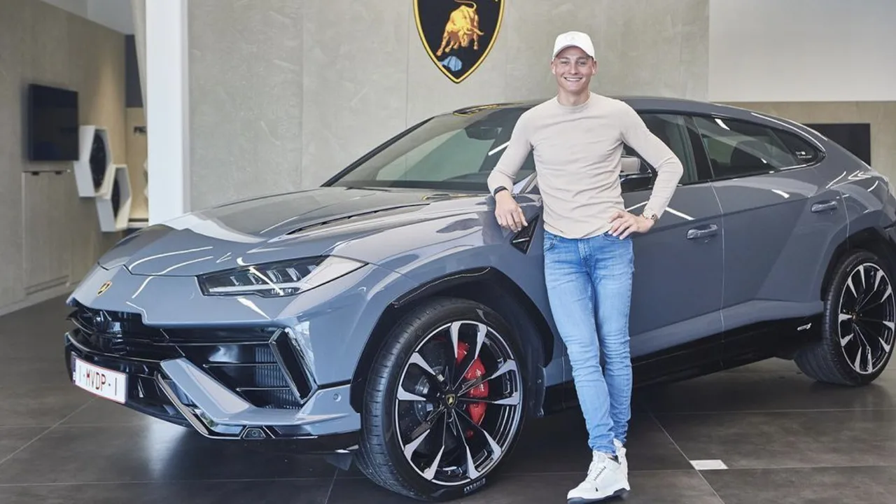 Sponsordeal bezorgt Matthieu van der Poel eigen Lamborghini