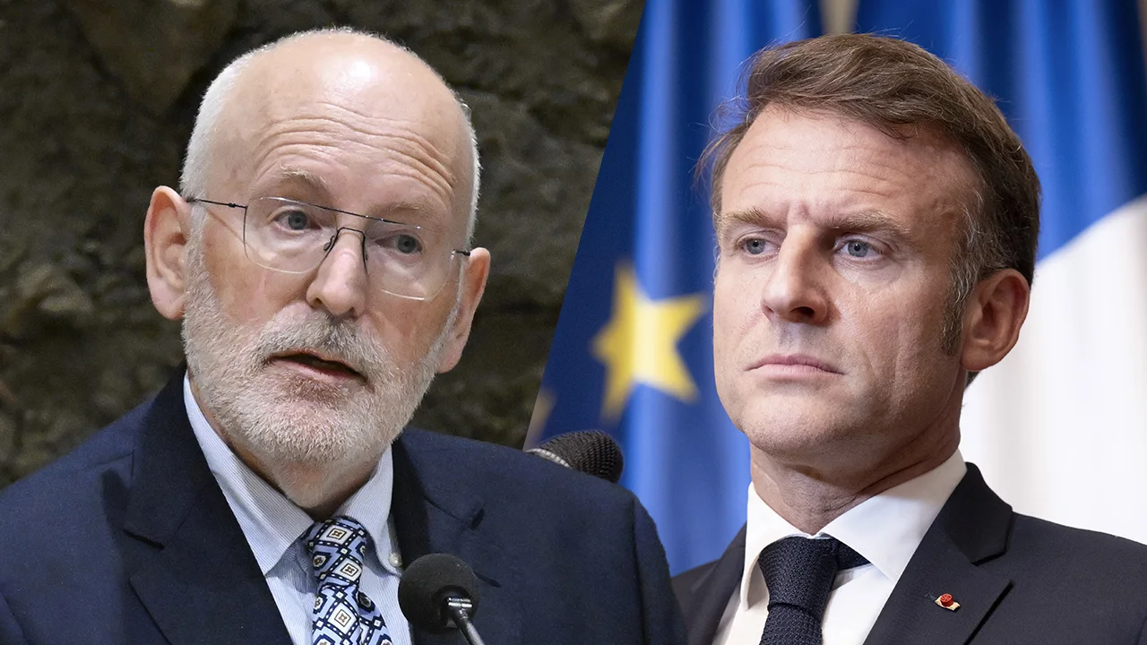 Timmermans heeft begrip voor Macron: 'Tijd dat ook Nederland Palestina als staat erkent'