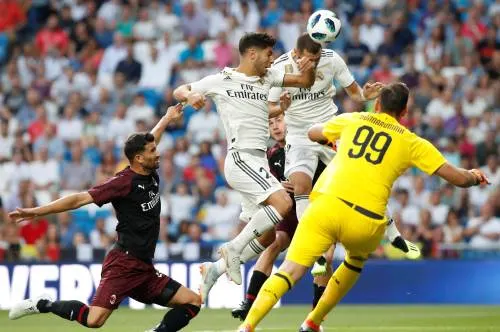 Real Madrid pakt prijs tegen AC Milan