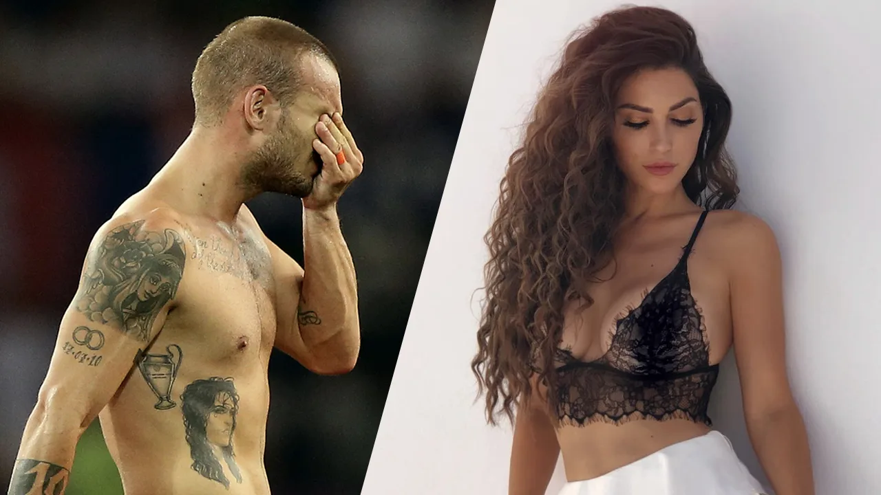 Sneijder wil Yolanthe terug: 'Door de roem en drank ging het mis'