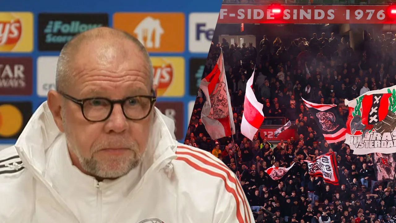 Fred Grim vraagt steun van Ajax-fans: 'Ik hoop echt dat ze achter ons staan'