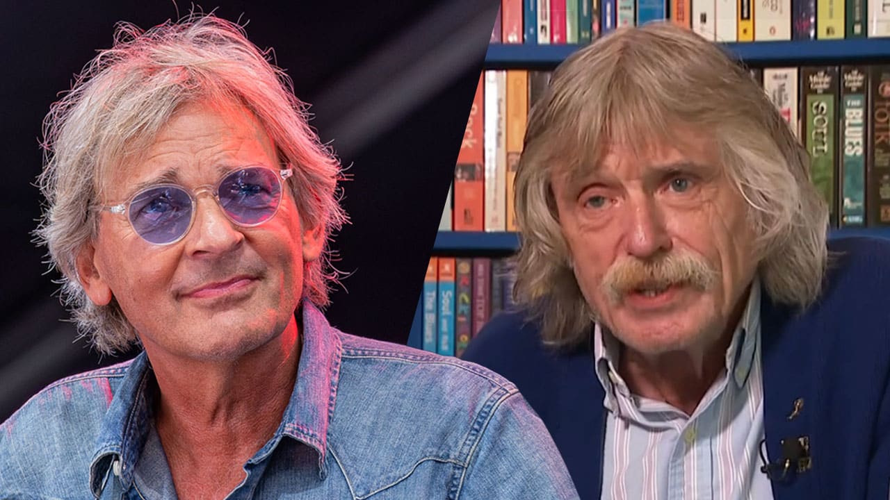 Johan krijgt moeilijk contact met Matthijs van Nieuwkerk: 'Blijft in die rol van Hollywoodster'