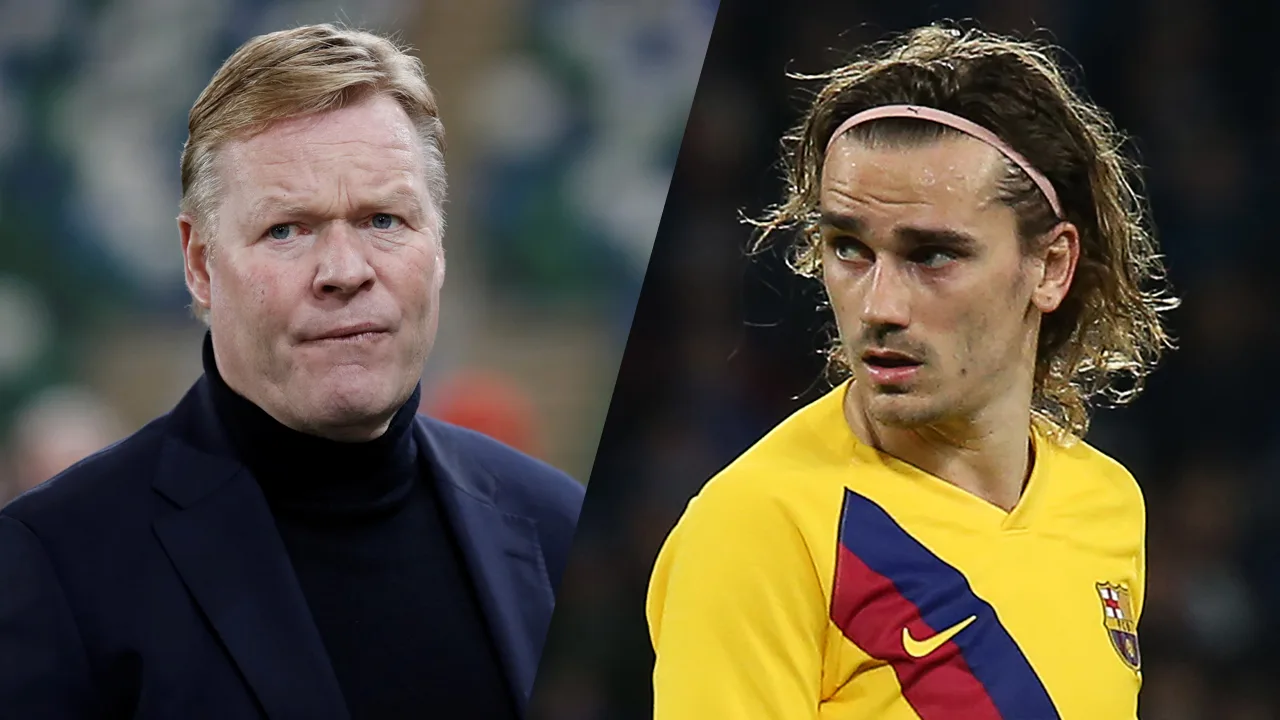 Koeman zet ontevreden Griezmann op z'n plaats
