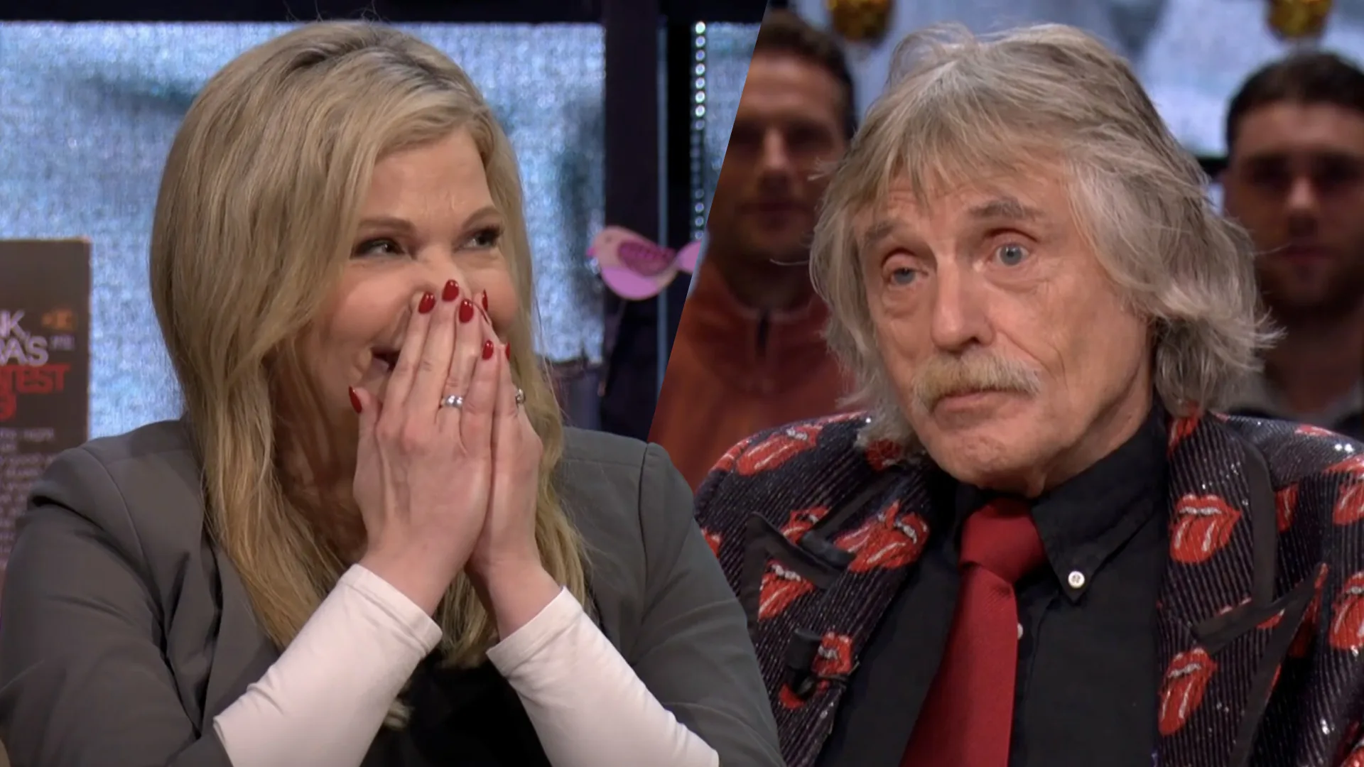 Johan Derksen maakt bloedordinaire opmerking: 'Dat komt door dat kutjasje van Gerard Joling!'