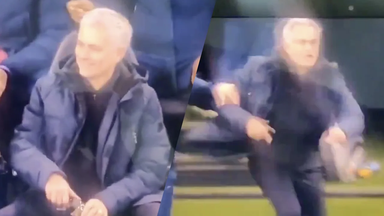 Van 0 naar 100: Mourinho sprint naar 4e official na ontdekking over 2e gele kaart