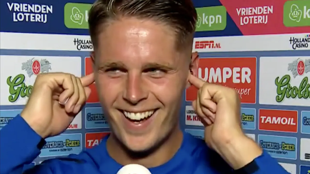 Interview Veerman verstoord door Go Ahead-fans: 'Je moeder is je zus heb ik al gehoord'