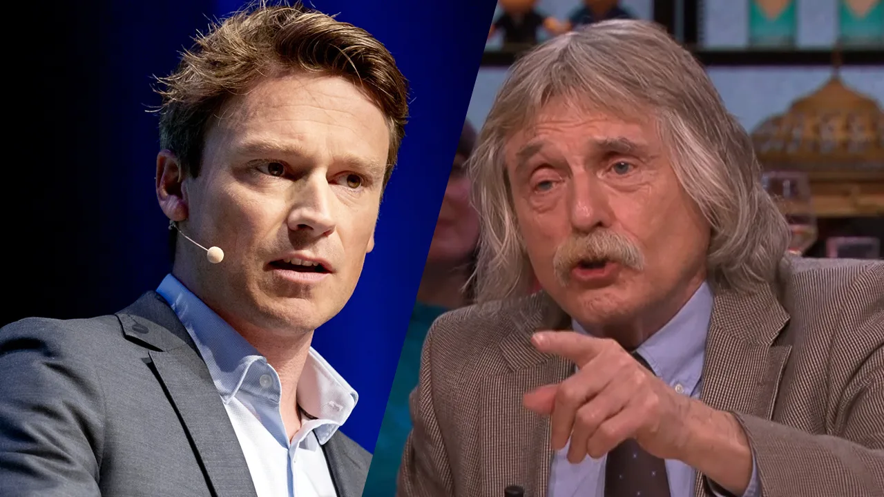 Johan ergert zich aan Sander Schimmelpenninck: 'Ik vind dat zó goedkoop scoren'