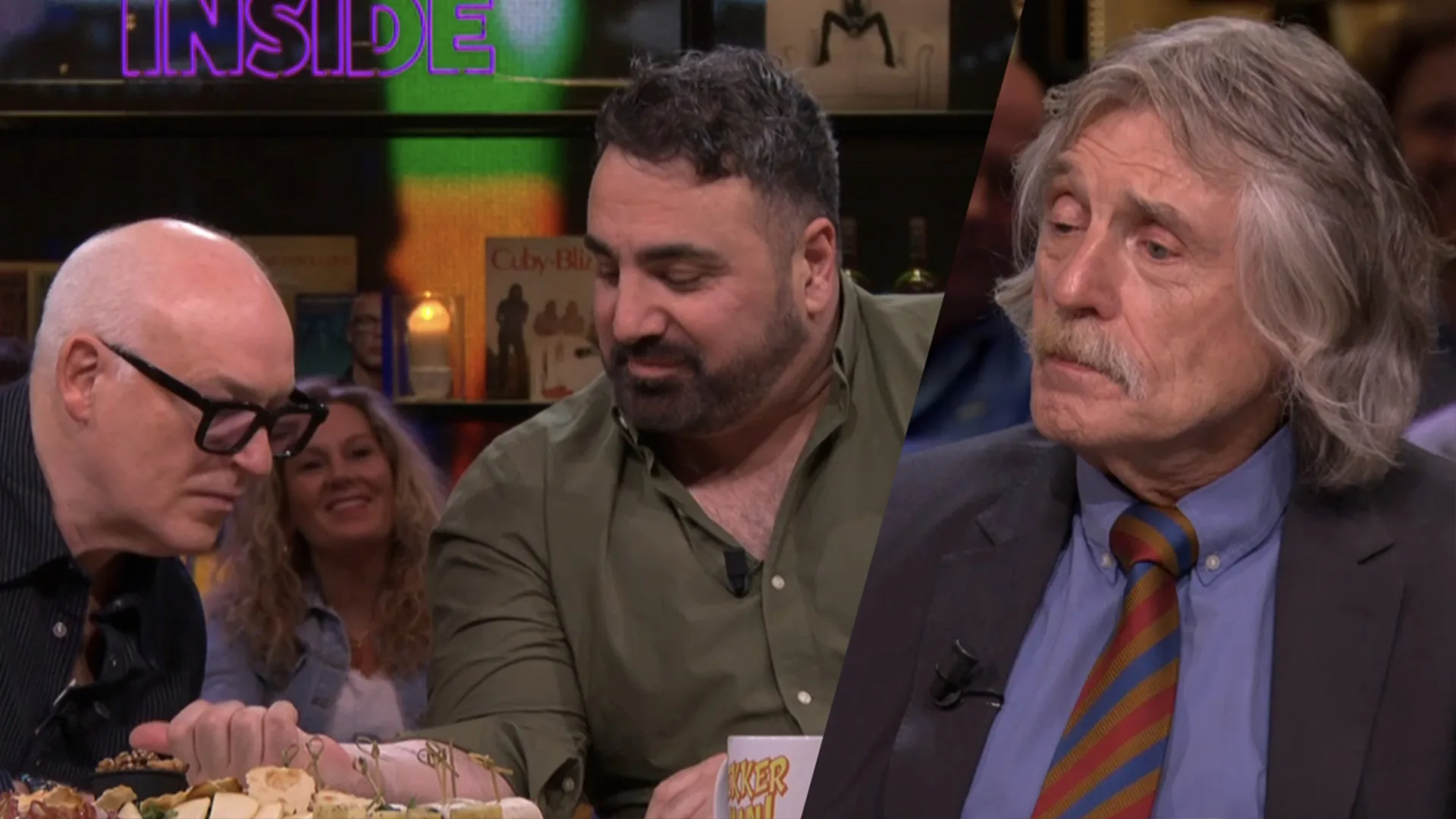 Johan ziet nieuwe tattoo van Sinan Can: 'Is ‘ie mislukt?!'