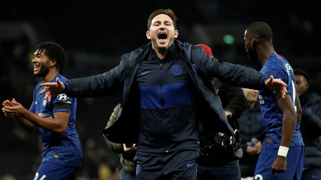 Lampard verslaat zijn oude meester Mourinho