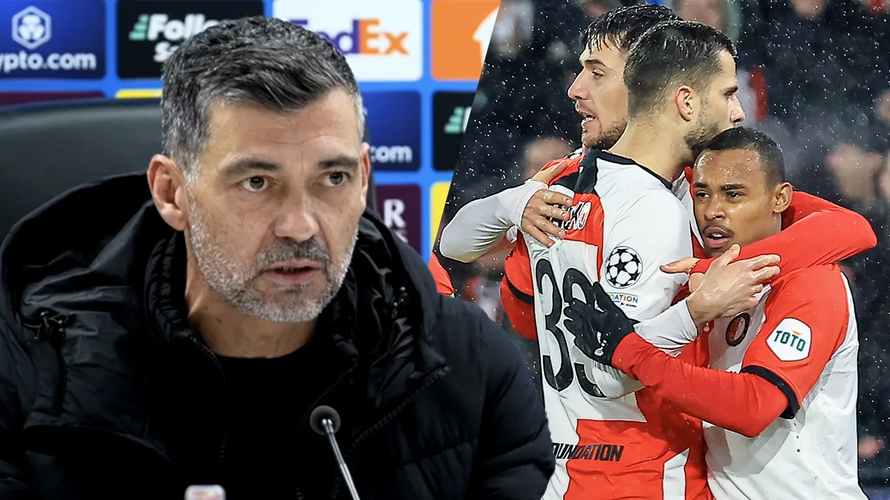 Video: Boze AC Milan-trainer loopt weg bij persconferentie na nederlaag tegen Feyenoord