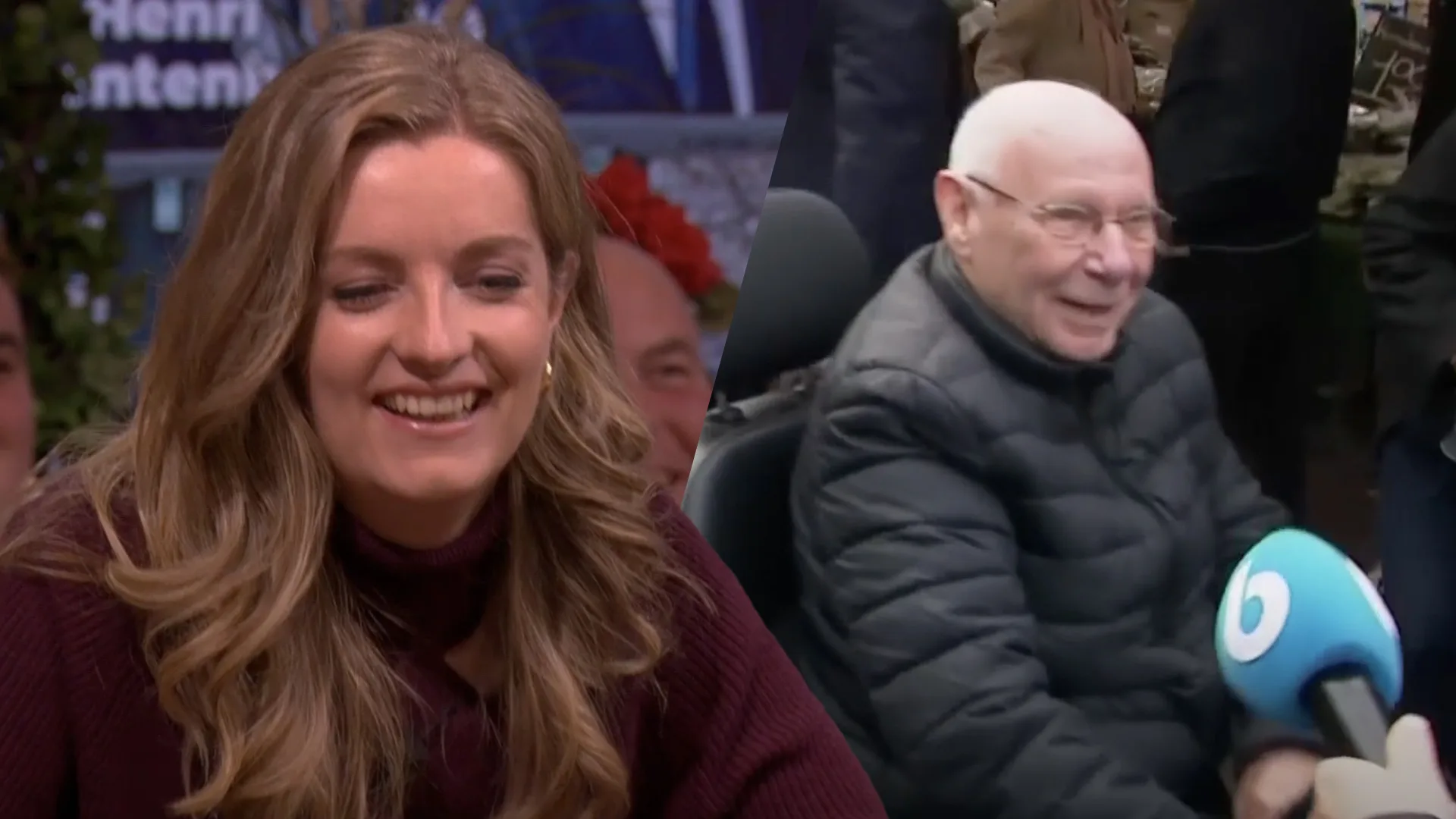 Merel Ek wordt bijna herkend door man tijdens interview: 'Zij lijkt een beetje op Merel K!'