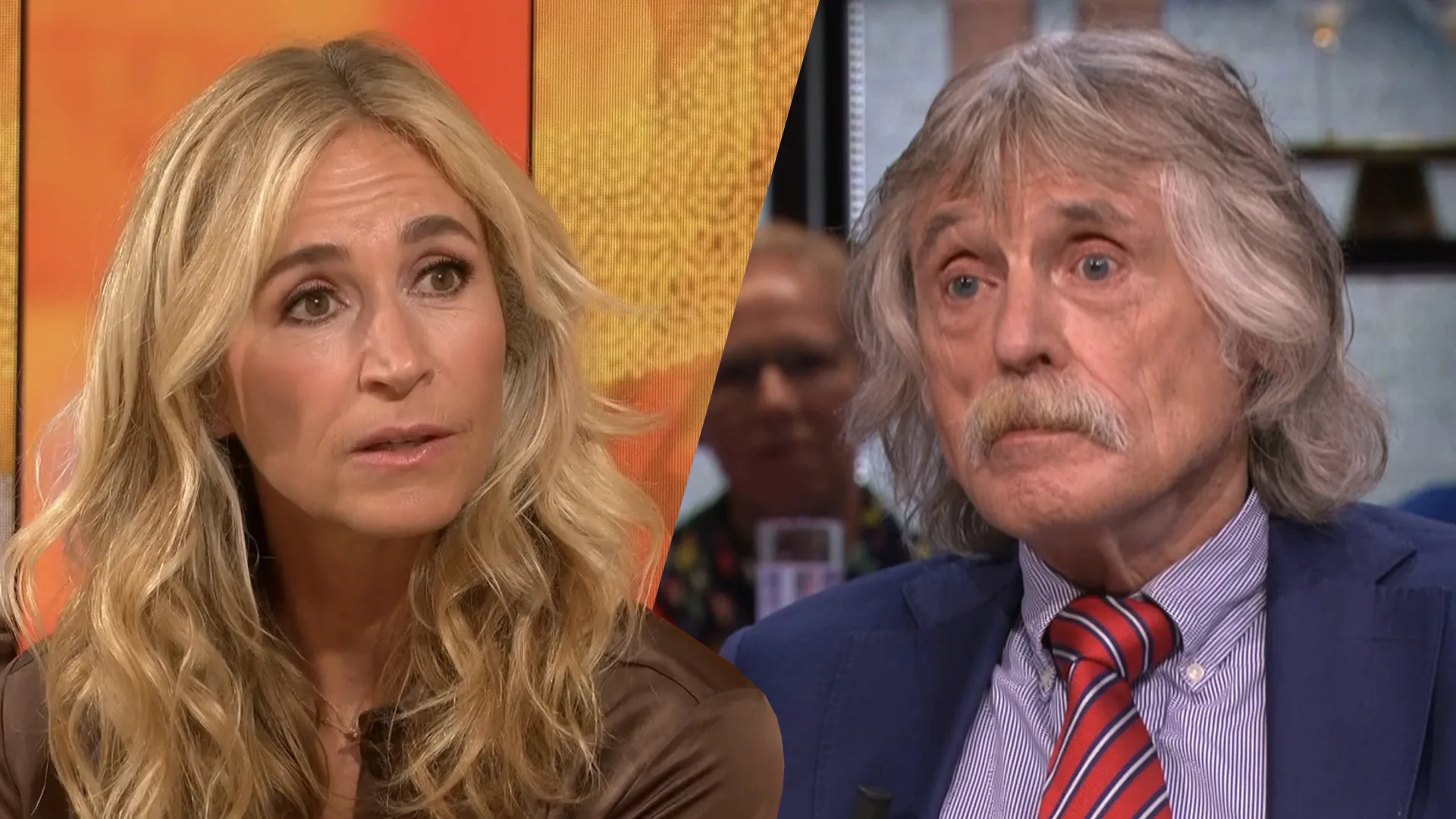 Johan Derksen reageert bij Vandaag Inside op de afwijzing van Wendy van Dijk