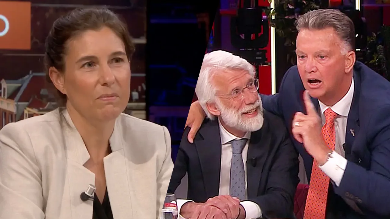 Van Gaal geïrriteerd aan tafel bij Humberto: 'Mag ik ook wat zeggen?'