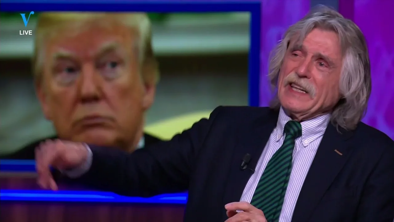 Johan snapt niets van Trump: 'Hou jij nou effe je bek dicht!'