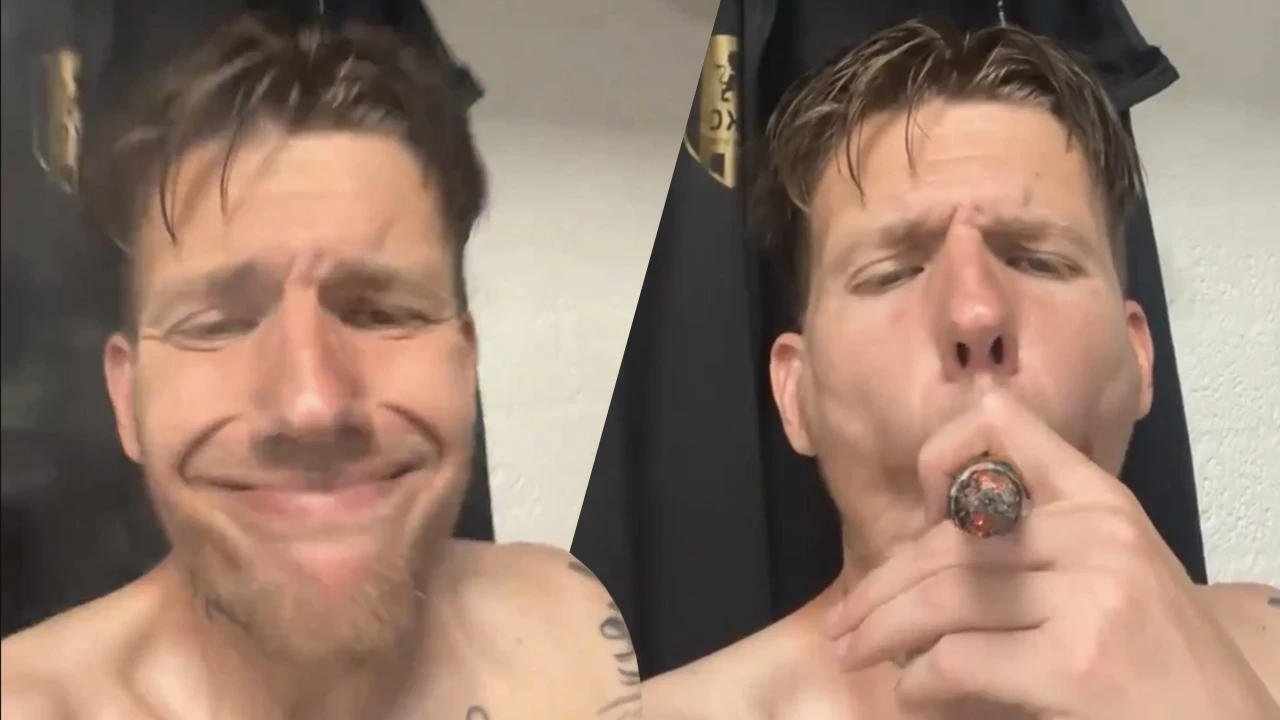 Video: Kramer viert handhaving RKC Waalwijk op geheel eigen wijze 