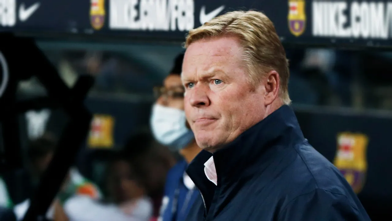 Koeman in aanloop naar El Clásico: 'Ik leef op een vulkaan'
