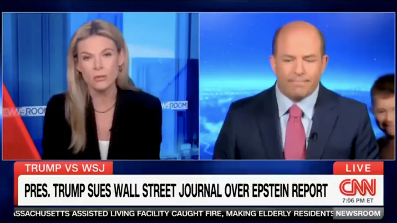 Video: Zoon van CNN-correspondent verstoort live-interview