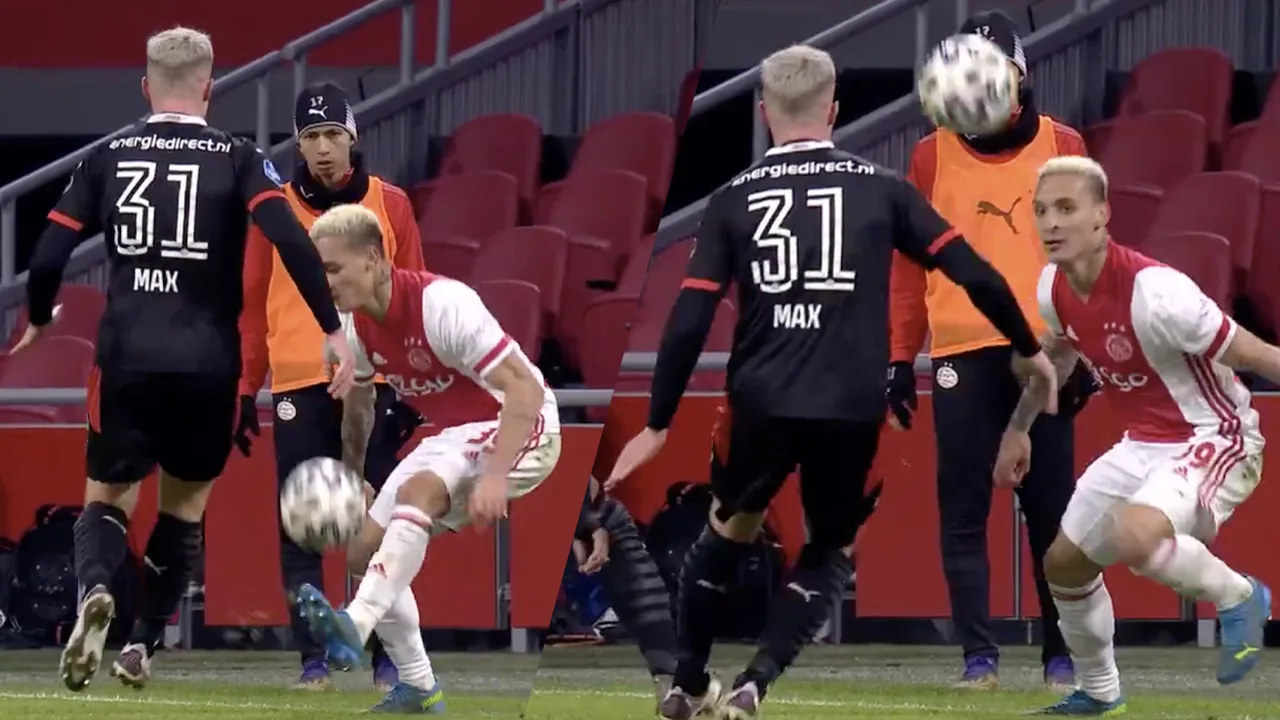 VIDEO: Antony passeert Max op heerlijke wijze