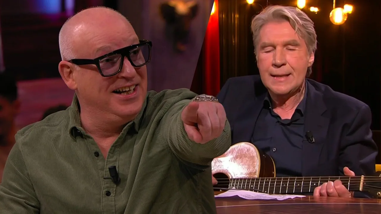 Throwback: René giert om optreden Frank Boeijen: 'Als je voor de HEMA staat, schoppen ze je weg!'