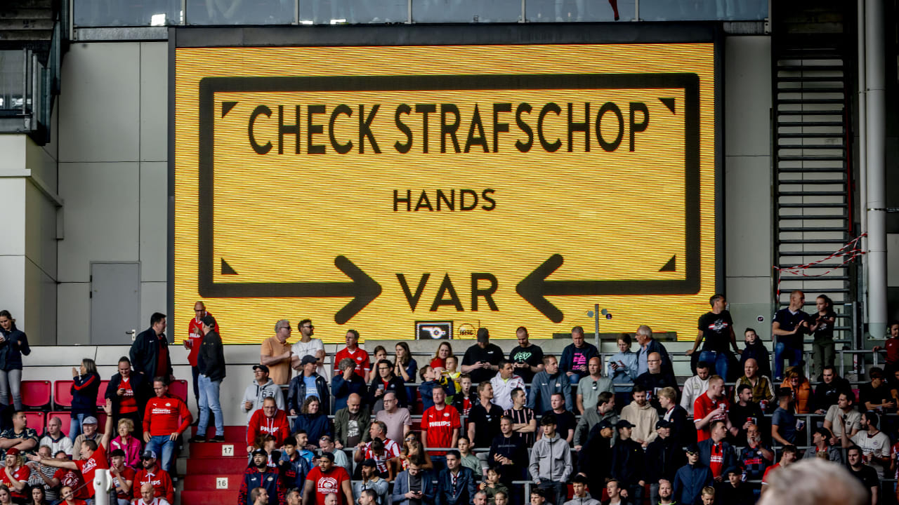 Ondanks inzet VAR afgelopen Eredivisie-seizoen 26 foute beslissingen genomen