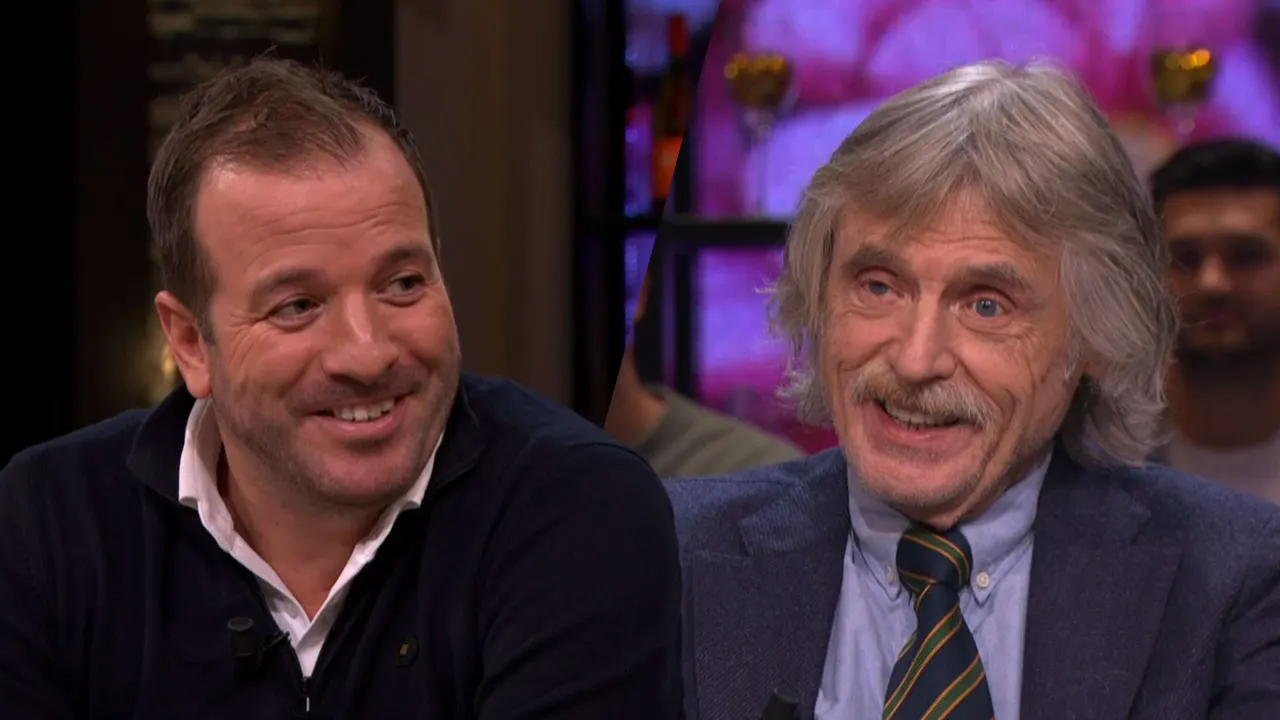 Johan Derksen over komst Rafael van der Vaart: 'Hij voelde zich hier thuis!' 