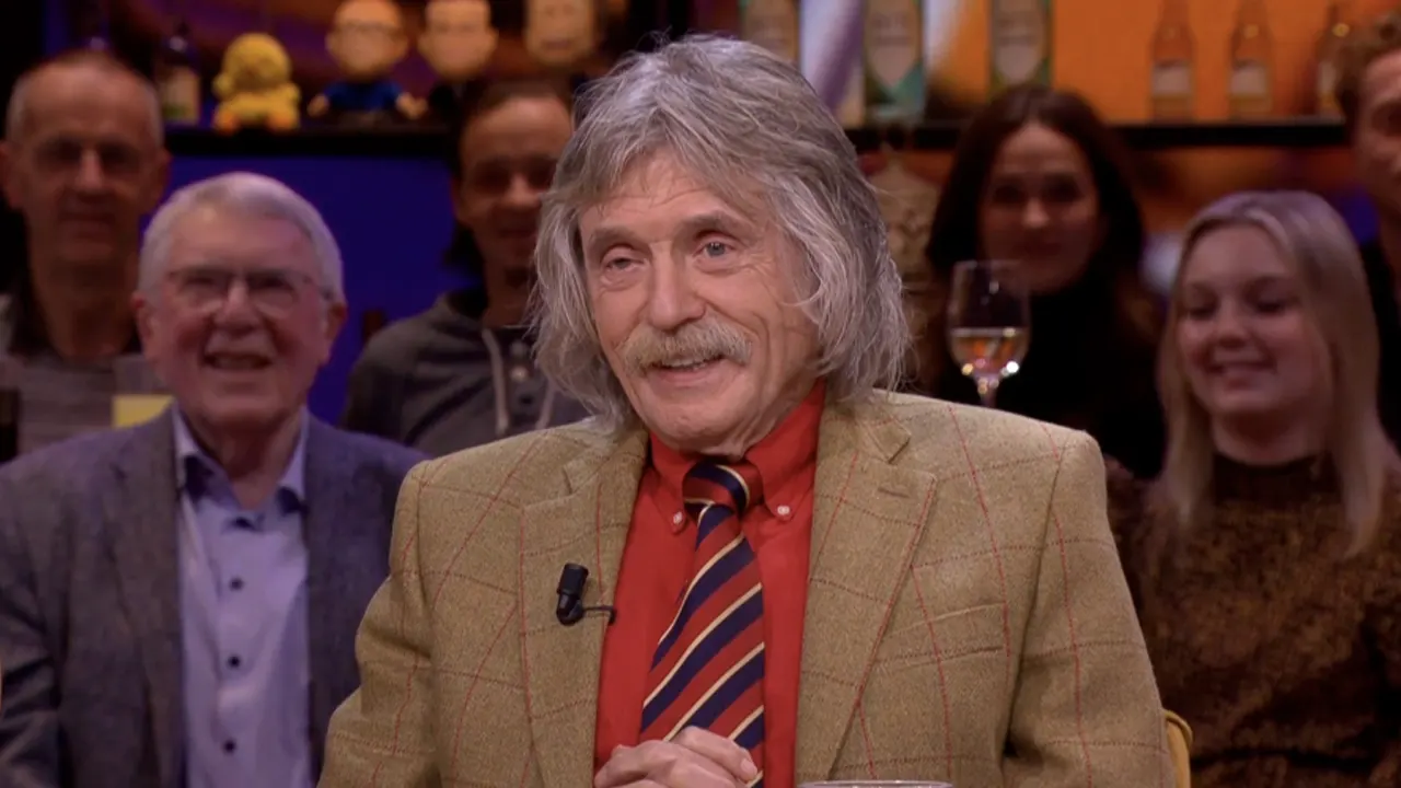 Ruim een miljoen kijkers zien terugkeer Johan Derksen bij Vandaag Inside