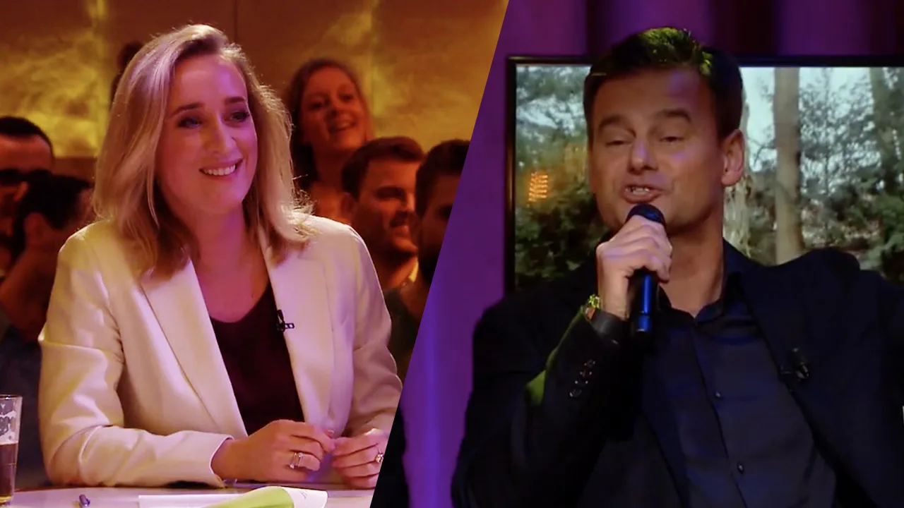 Wilfred zingt monsterhit samen met John de Bever live bij Jinek