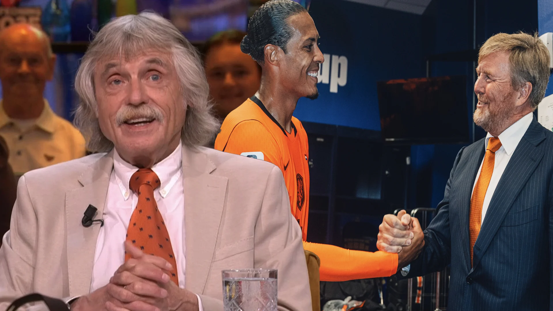 Johan Derksen lovend over koning Willem-Alexander: 'Waarom kan hij niet altijd zo zijn?'