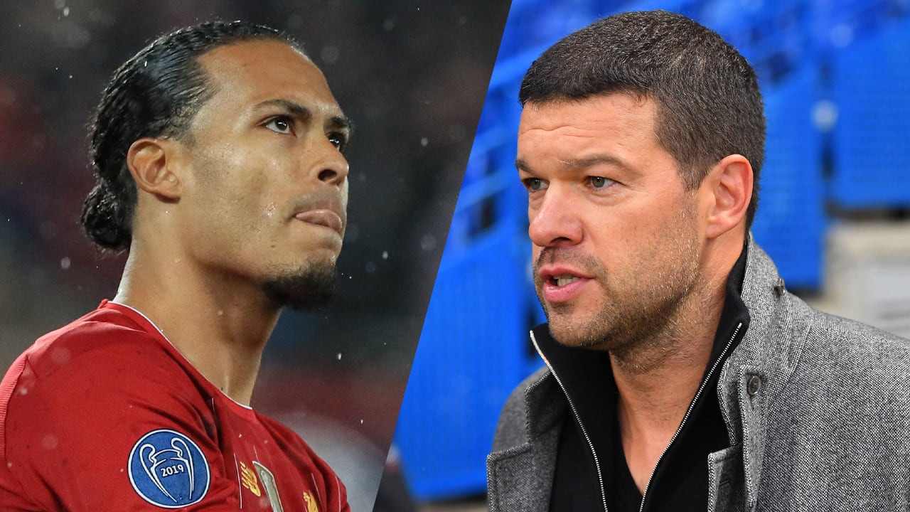 Ballack niet onder de indruk van Van Dijk: 'Hij heeft geluk'