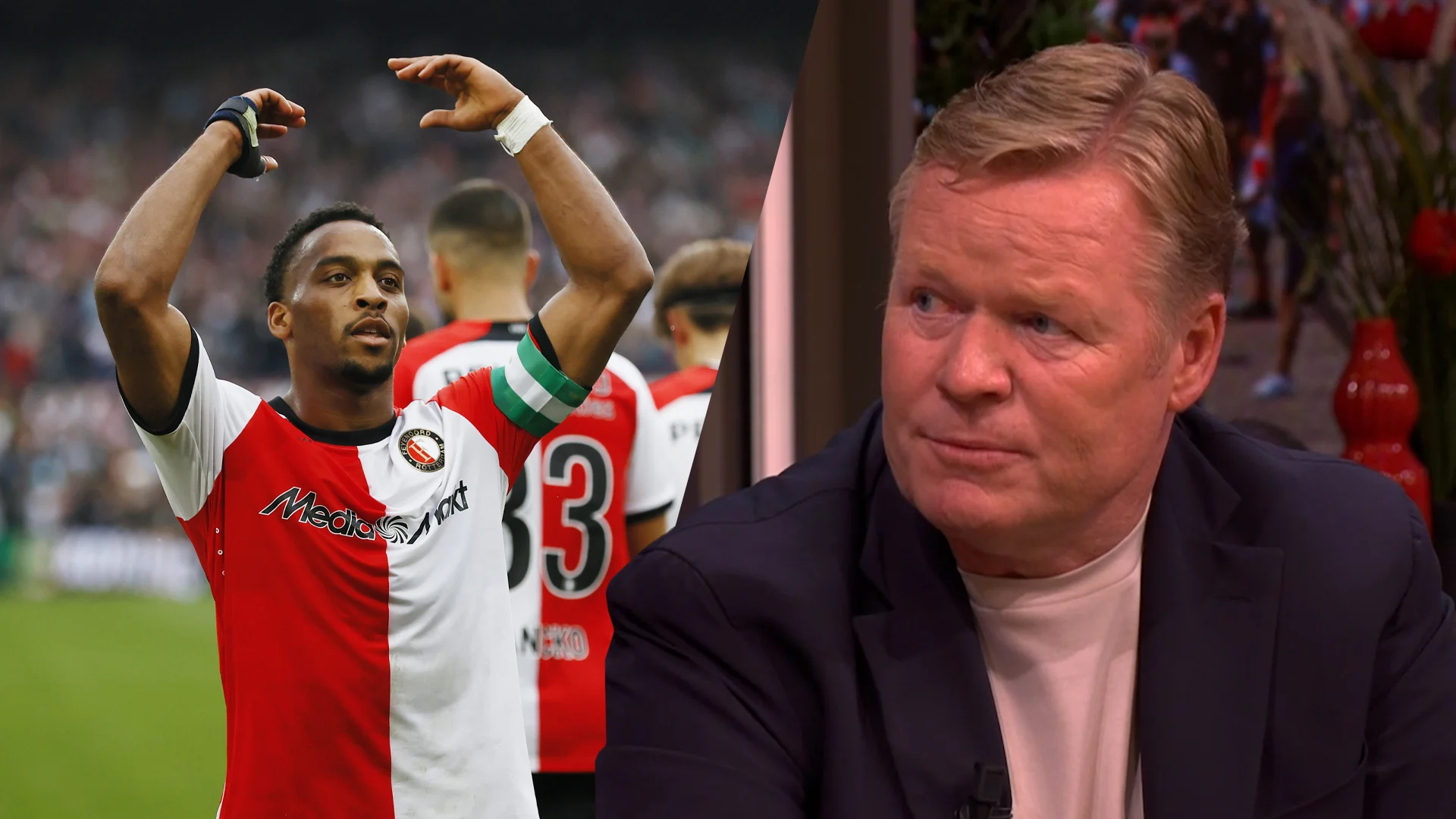 Ronald Koeman laat zich uit over het aanvoerderschap bij Feyenoord