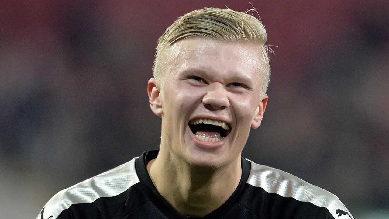 Haaland blijft koel na droomdebuut bij Dortmund