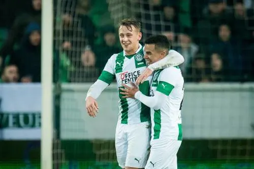 FC Groningen opgelucht na winst tegen FC Emmen
