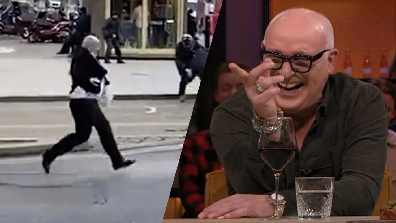 Engelsen maken parodie op door René meegebracht filmpje 