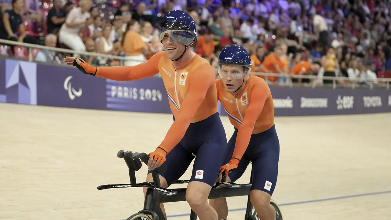 Ook paralympisch goud voor baanwielrenner Bangma