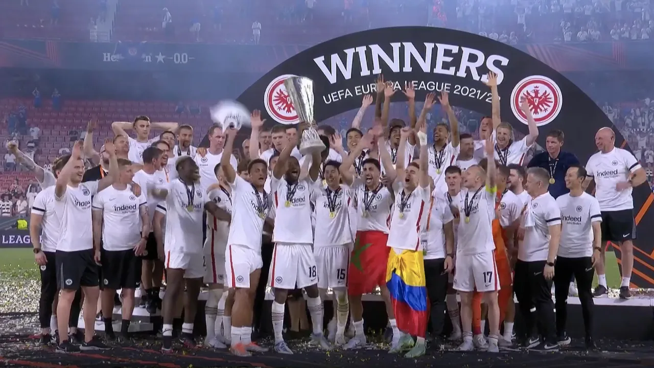 Eintracht Frankfurt wint de Europa League 2021/2022!