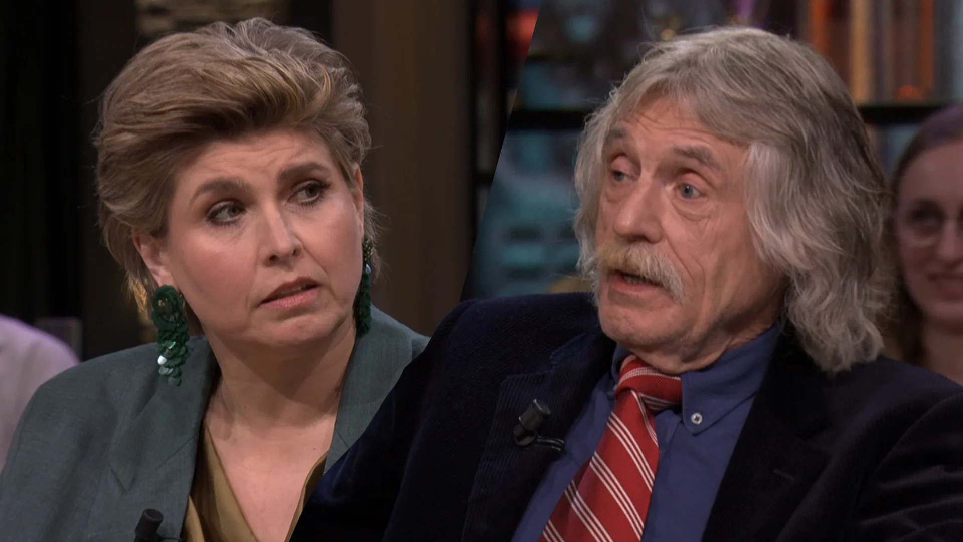 Johan Derksen reageert op stoppen Angela de Jong met tv-column