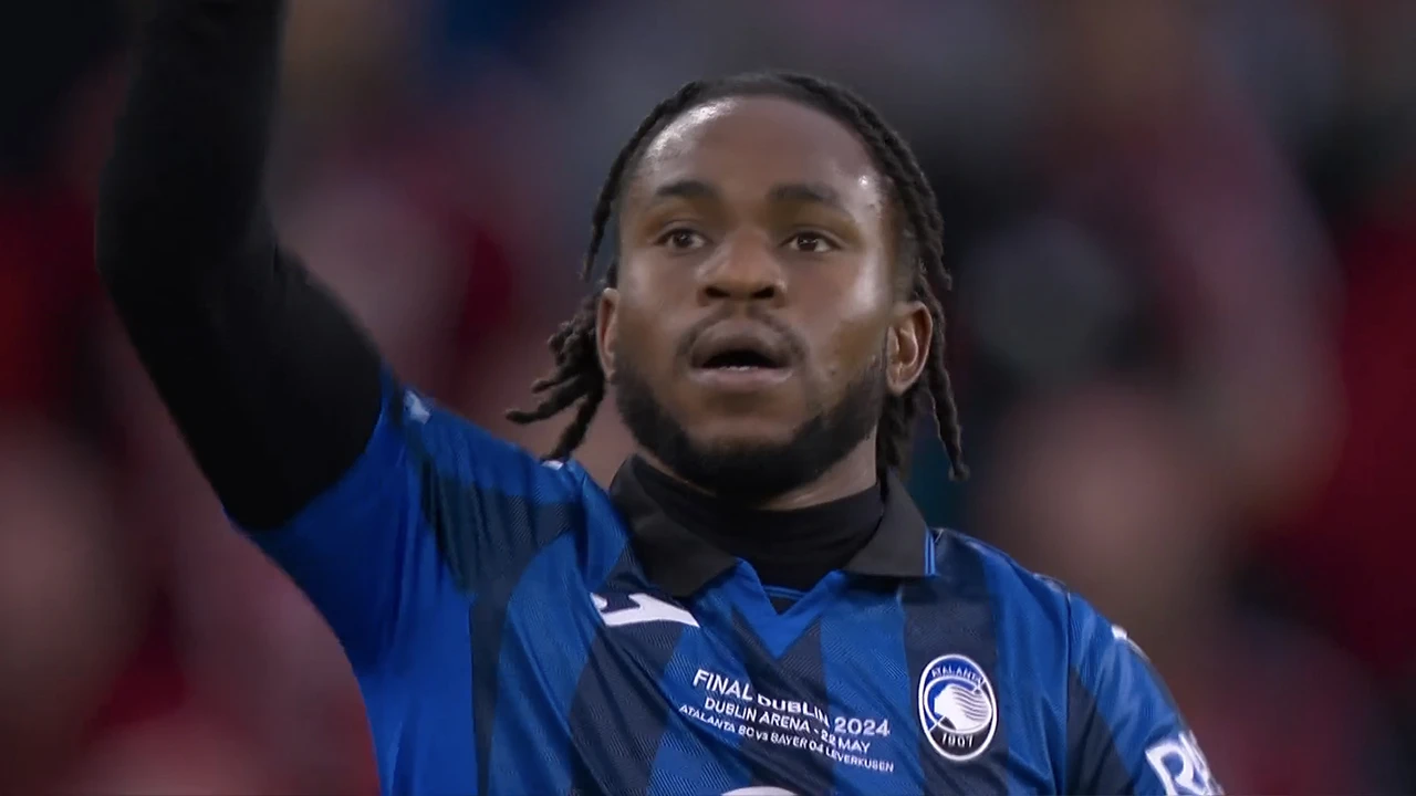 VIDEOGOAL: Atalanta - Bayer Leverkusen 1-0 (Lookman)