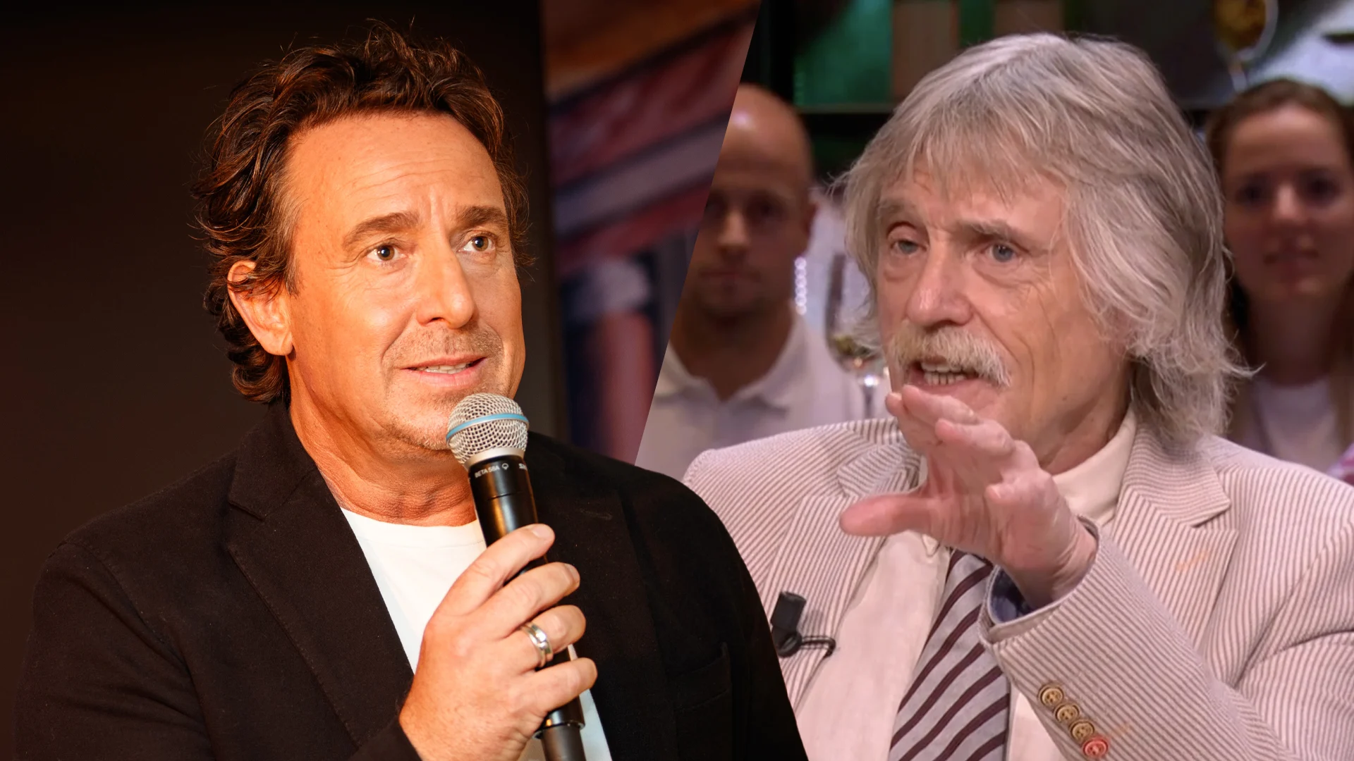 Johan Derksen sprak met Job Knoester: 'Eigenlijk ziet het er voor Marco Borsato heel zwaar uit'