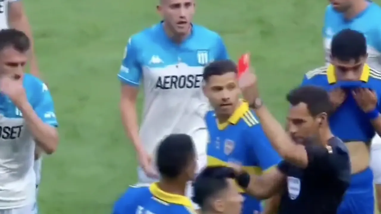 Totale chaos in Zuid-Amerika: 10 rode kaarten tijdens Argentijnse bekerfinale