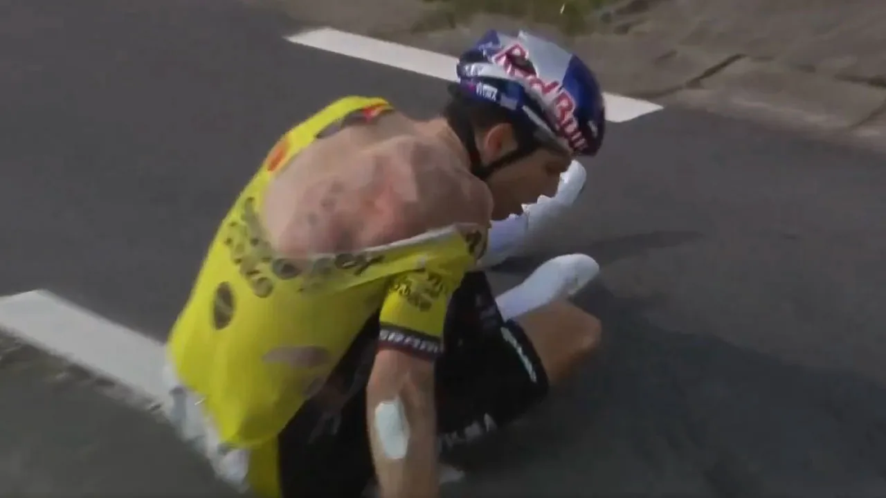 Van Aert mist Ronde van Vlaanderen en Parijs-Roubaix door botbreuken na val