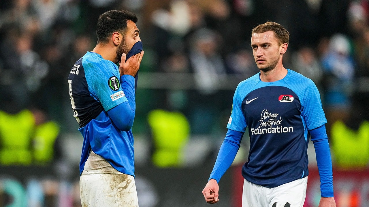 SAMENVATTING: Legia Warschau - AZ (Groepsfase Conference League)