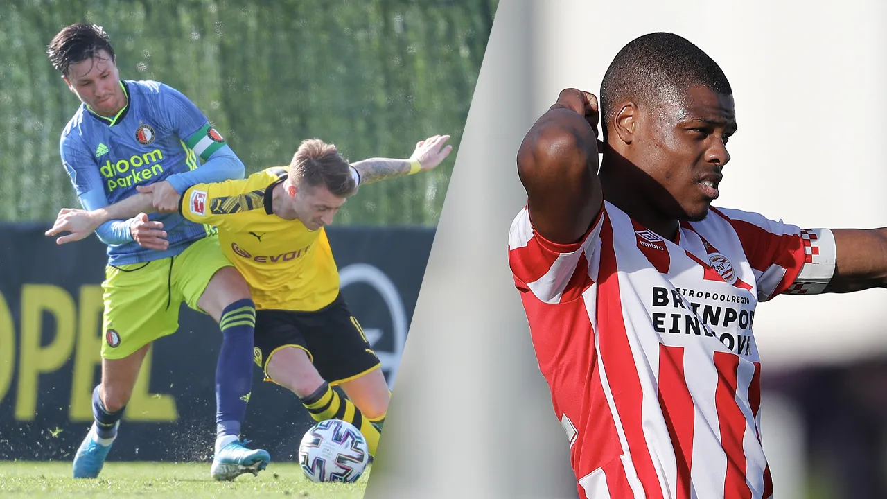 Feyenoord onderuit tegen Dortmund, PSV verliest van Eupen
