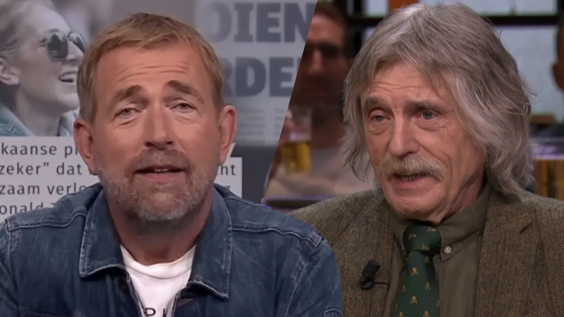 Johan richt zich tot kijkers Vandaag Inside na kritiek van presentator Harm Edens