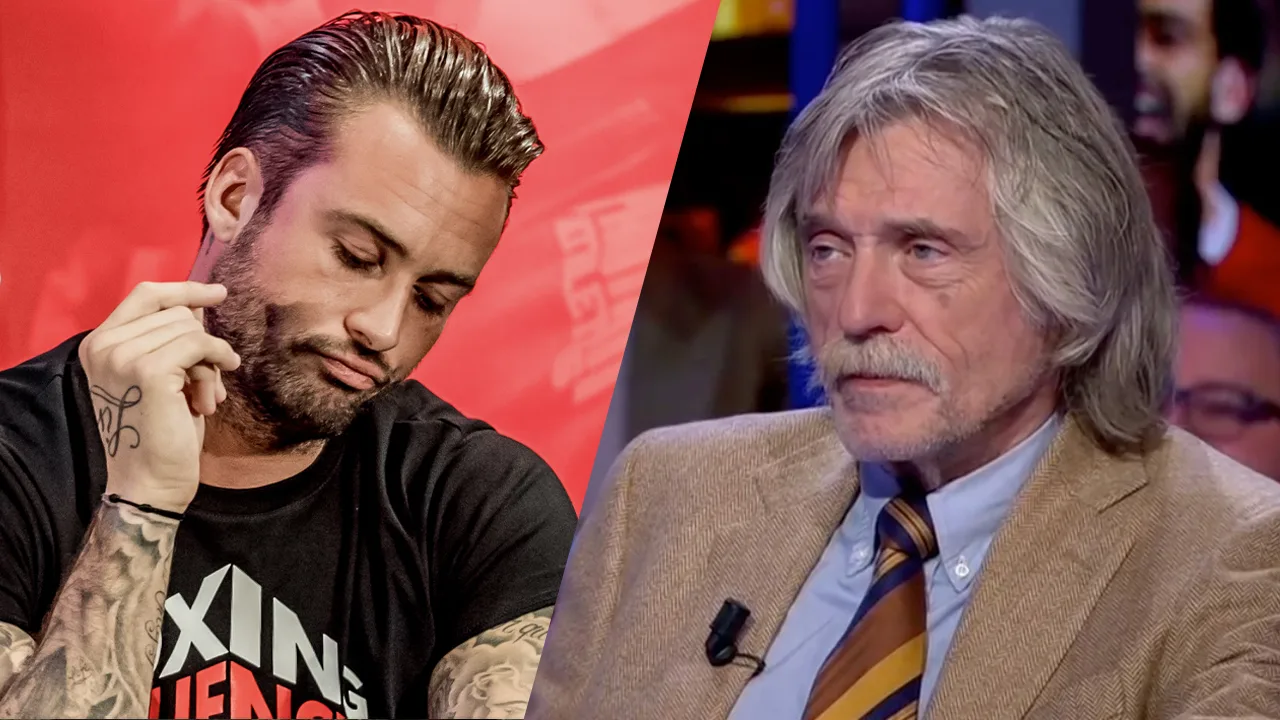 CLASSIC: Johan pakt 'klootzakje' Dave Roelvink hard aan