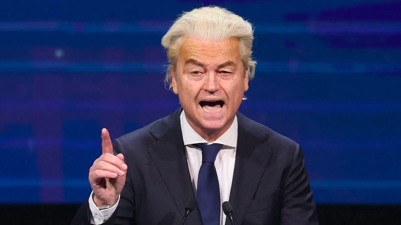PVV-leider Geert Wilders verkondigt op congres: 'Wij maken Europa weer groot'