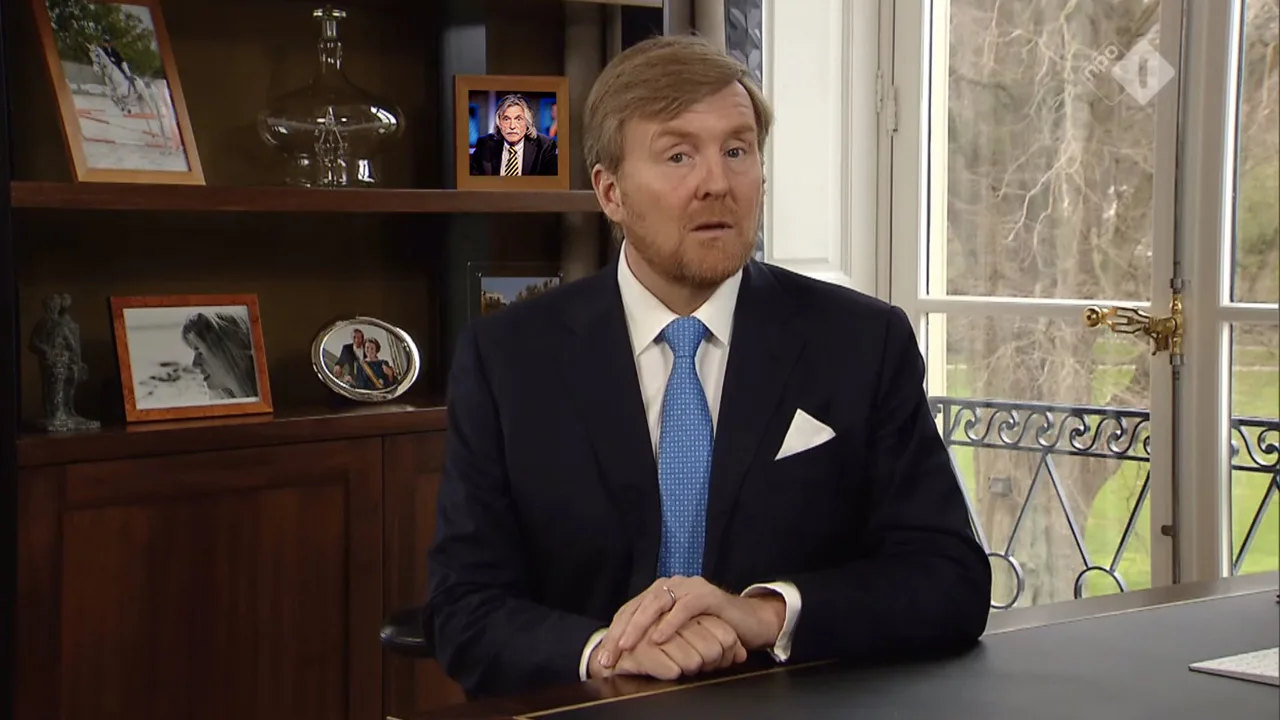 Koning Willem-Alexander onthult idool tijdens toespraak