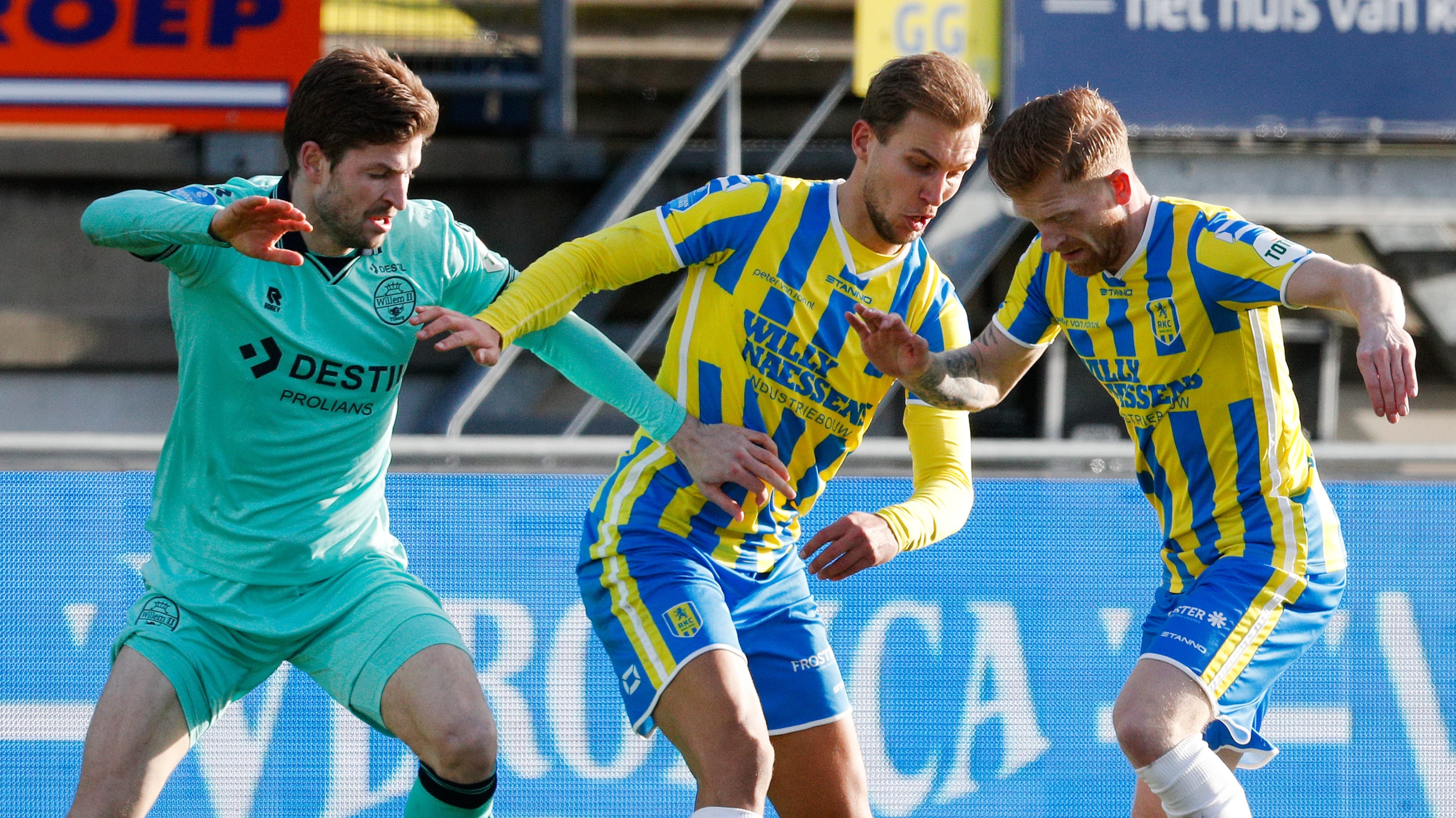 Supporters Willem II beboet rond derby tegen RKC Waalwijk